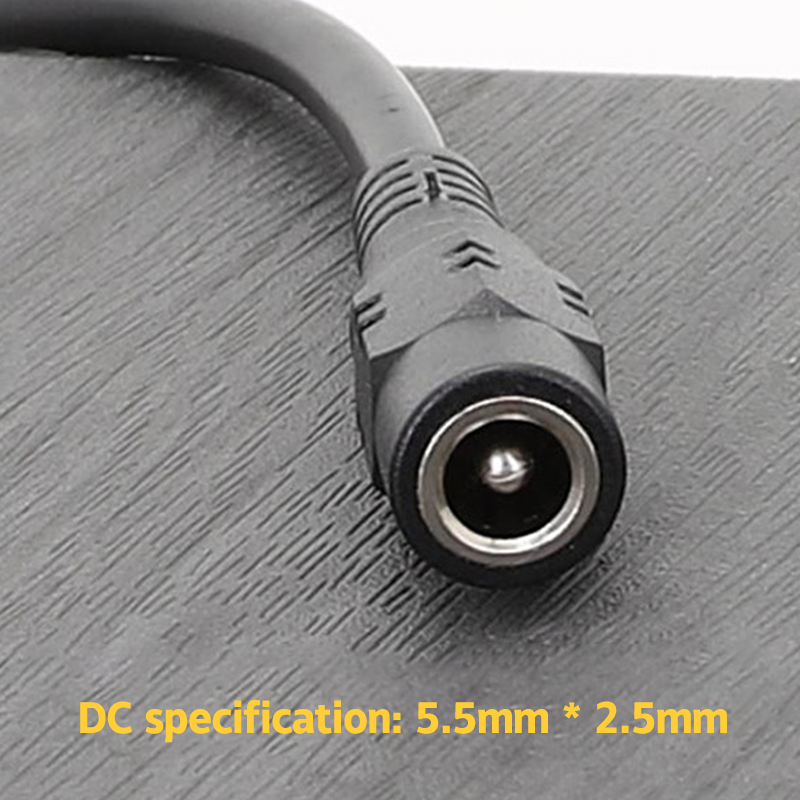 1pcs DC 5525 To SATA Hard Drive Power Supply Cable DC 12V To 4Pin Molex HDD Cable Step-down Voltage Regulator