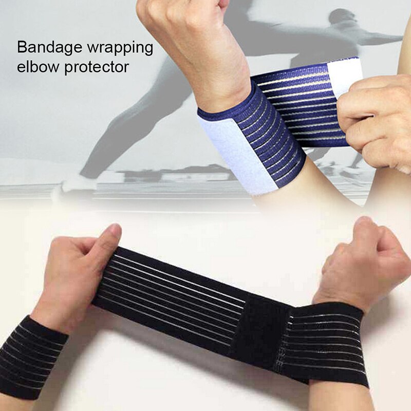 Sports Elastic Wrist Band Tennis Basketball Outdoor Sport Elastic Bandage Hand Soft Wristband Sweatband Outdoor