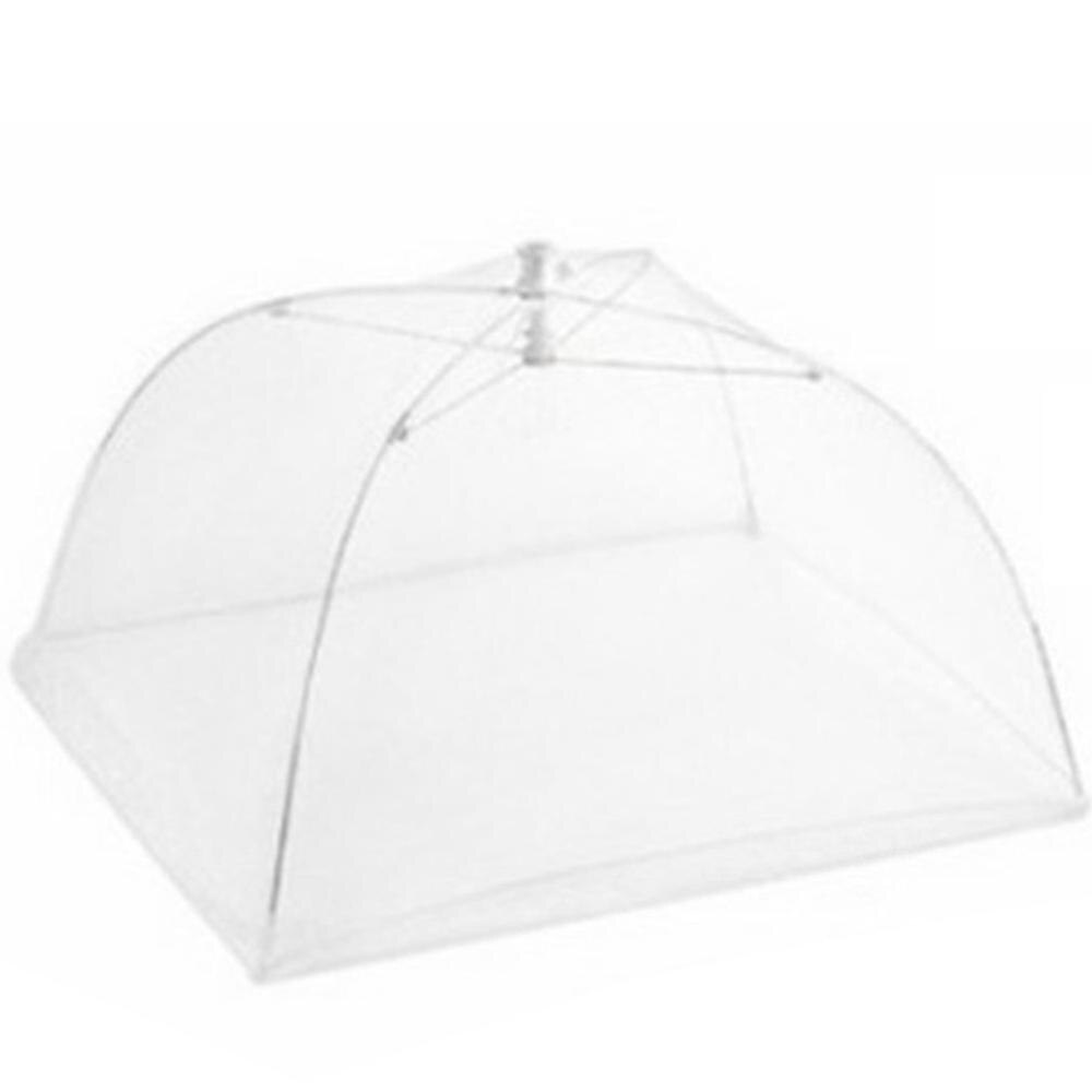 12-18 pulgadas plegable hogar sombrilla para comida Malla lavable comida tapa Picnic de barbacoa red antimoscas y mosquitos utensilios de cocina: 18-inch