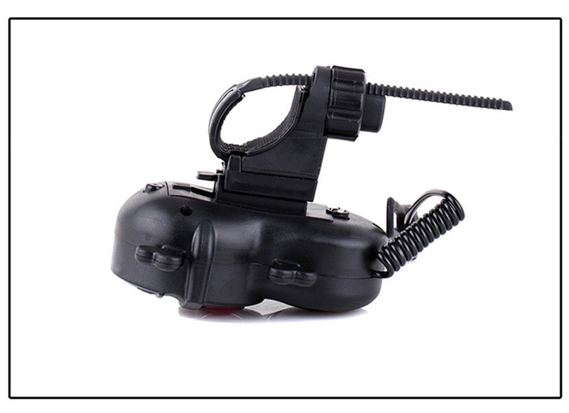 OVEST MOUNTAIN BIKE Corno Elettrico Della Bicicletta di Alta Decibel 120dB Ciclismo Campanelli Da Bicicletta Con Attenzione Light Multi-tone Corno impermeabile Campane
