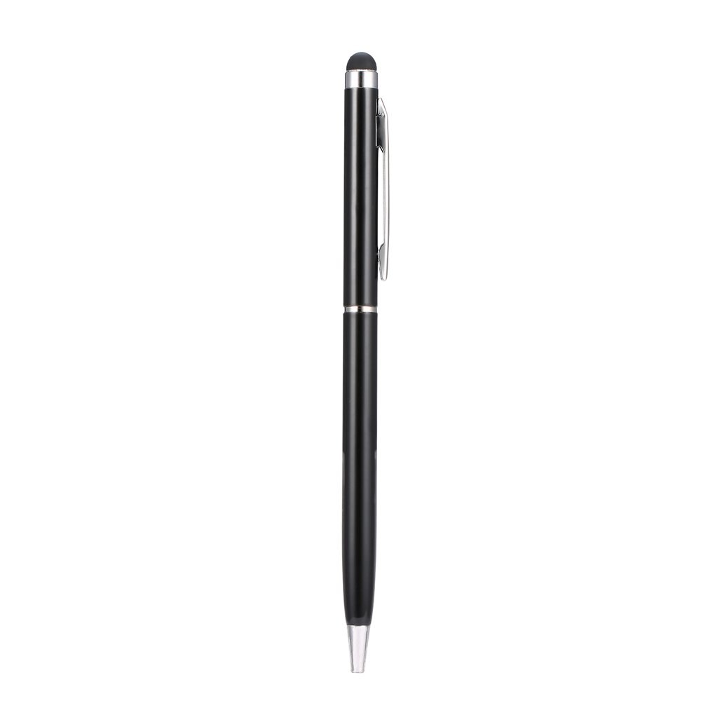 2 In 1 Multifunctionele Fijne Punt Ronde Dunne Tip Touch Screen Pen Capacitieve Stylus Pen Voor Smart Telefoon Tablet Voor ipad Voor Iphone