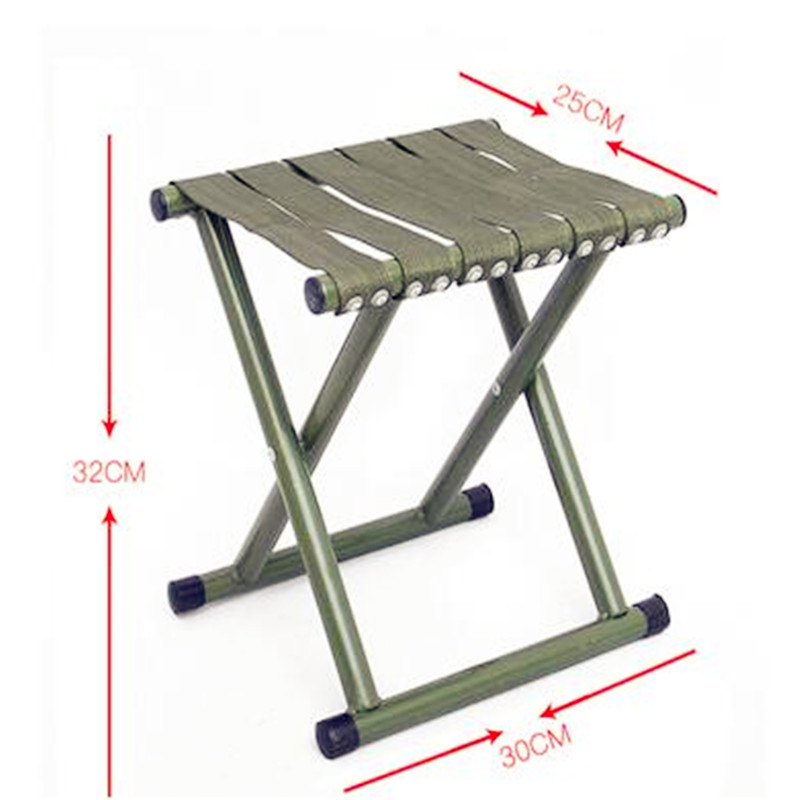 Silla meubles en rotin en osier plissables Tables et chaises d'extérieur pliant Mazha petit tabouret banc Portable chaise de pêche loisirs: Chocolat
