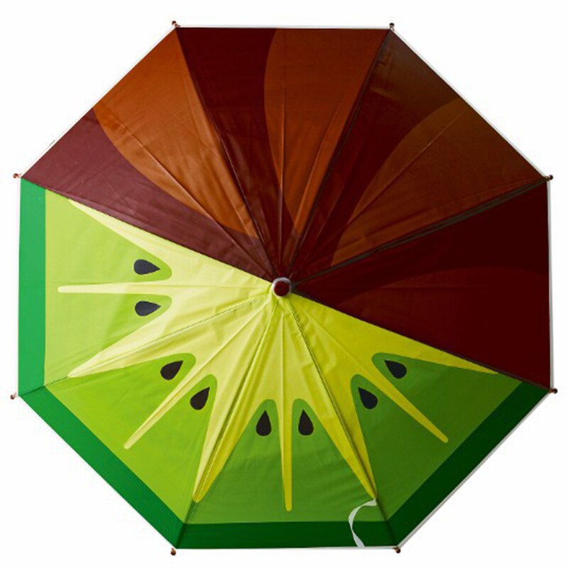 Novo estilo de frutas crianças guarda-chuva dos desenhos animados náilon capitão ensolarado e chuvoso guarda-chuva crianças estudantes carregam suprimentos: 05