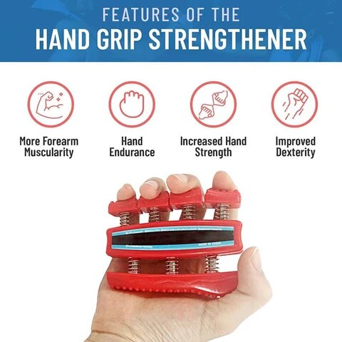 Multifunctional Finger Training Device: 1 PC / RED