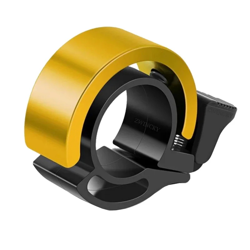 1 Uds. Timbre de bicicleta de aleación de aluminio, alarma de advertencia de seguridad para bicicleta de montaña, timbre para manillar de ciclismo, bocina para bicicleta, accesorios para ciclismo: Dark Voilet