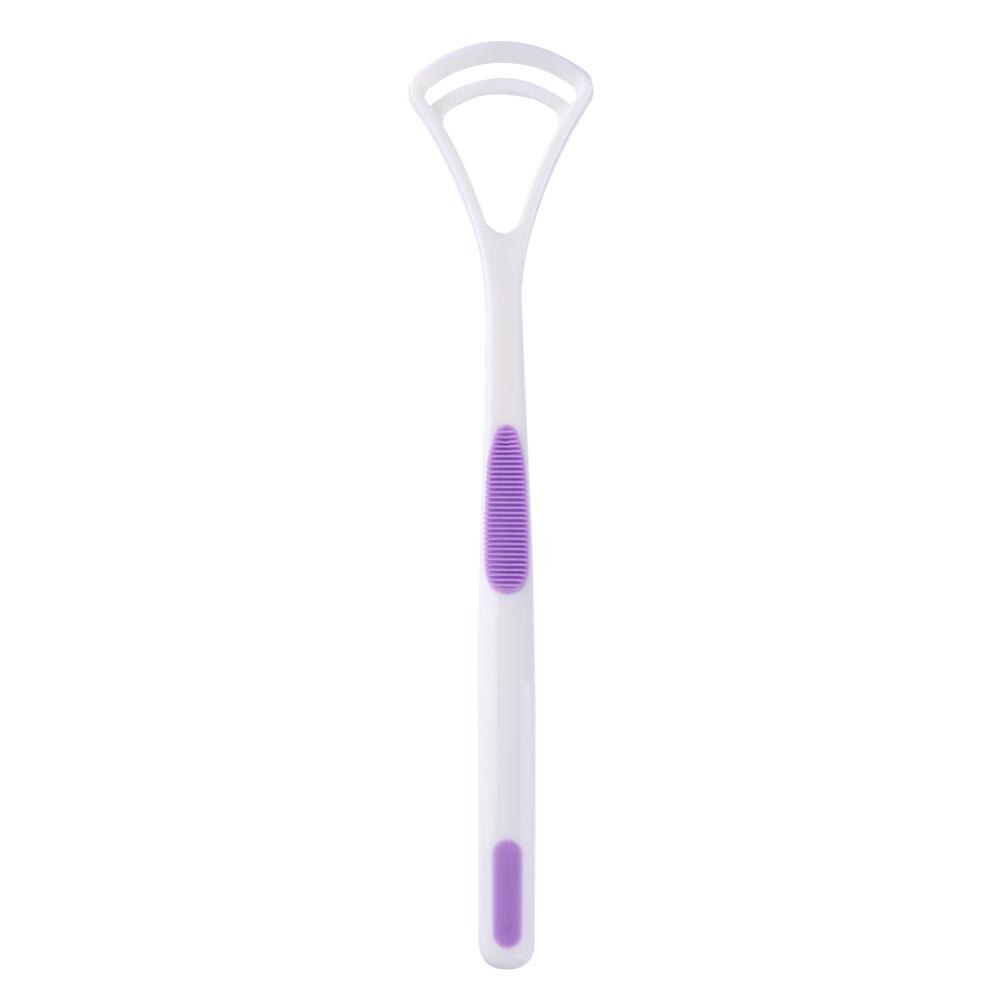 1PC Tongue Brush Tongue Scraper Cleaner Dental Brush Oral Care Toothbrush Tongue Cleaning Tool Fresh Breath: e