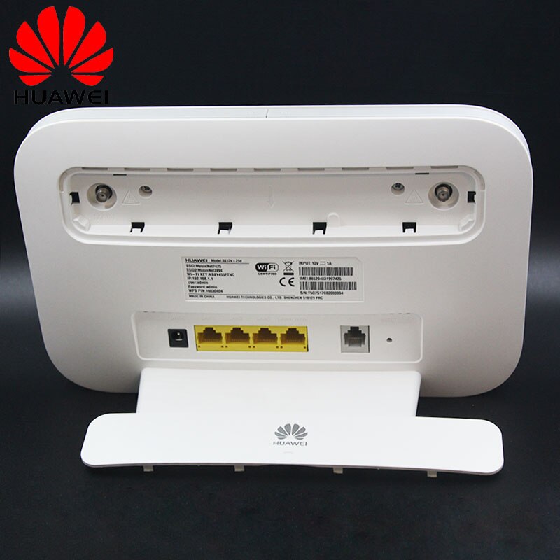 Odblokowany router huawei  b612 b612s-533 4g lte cat 6 300 mbs cpe router pk  b310-518 mf279 router  +2 szt. 4g anteny