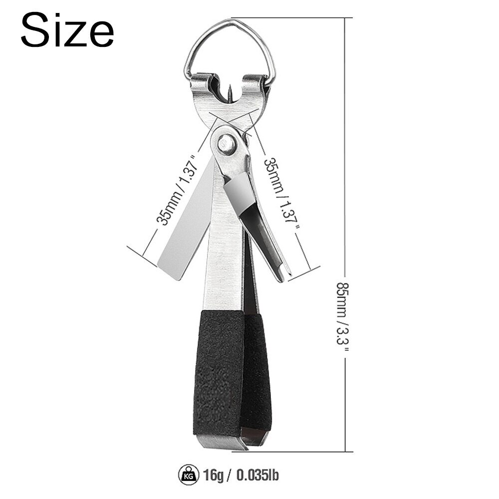 FLYSAND 4 en 1 attache rapide noueur à ongles ligne coupe tondeuse pince crochet aiguiseur matériel de pêche outils de noeud rapide