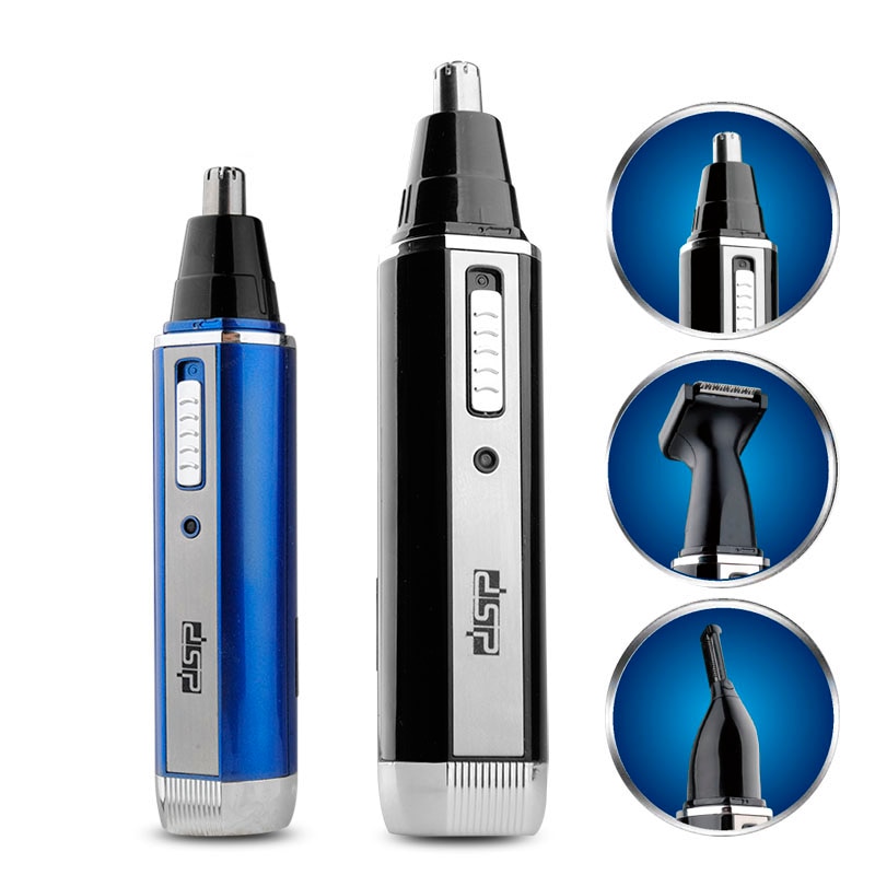 DSP 3 In 1 Electric Ear Nose Trimmers 3W Stainless Steel Hair Clipper 220-240V 50Hz/60Hz Hair Removal F-40002