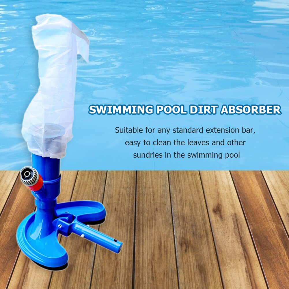 Swimming Pool Vacuum Cleaner Pool Cleaner Portable Swimming Pond Fountain Vacuum Cleaning Brush Cleaning Tool EU Plug