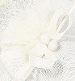 Prachtige Bruid Bruiloft Tovenaar Mesh Witte Hoed Haarband Vrouwen Gelegenheid Formele Hoedenzaak Caps Dames Show Party Haar Accessoire: Beige