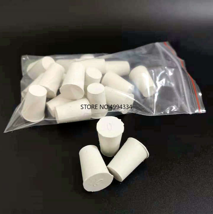 20pcs/lot 000#-4# Rubber stopper, erlenmeyer flask plug bottle stopper, test tube stopper