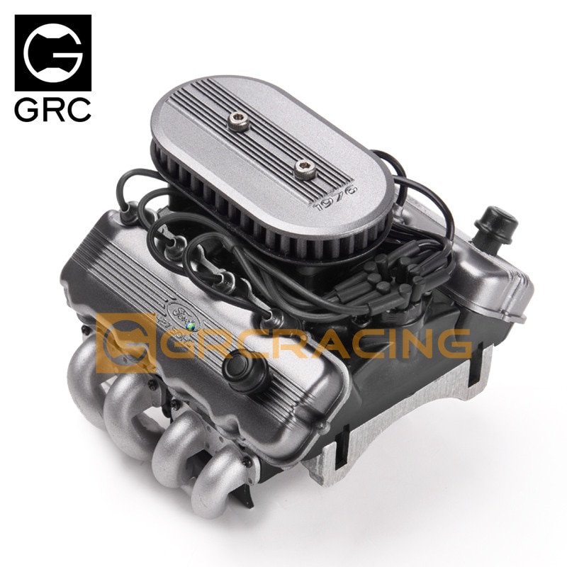 GRC 1976 1/10 di simulazione V8 cappuccio ventola del radiatore F76 radiatore motore G164come