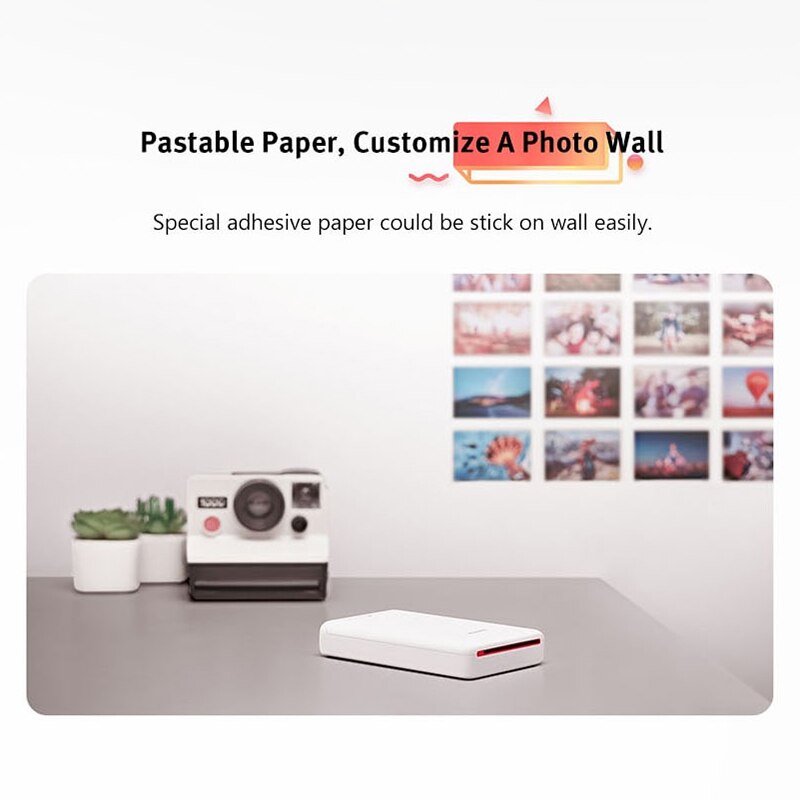 Original Zink 2*3 zoll 50*76mm Für Huawei Drucker Foto Papier Kanon zoemini LG PD261 251 233 239SP