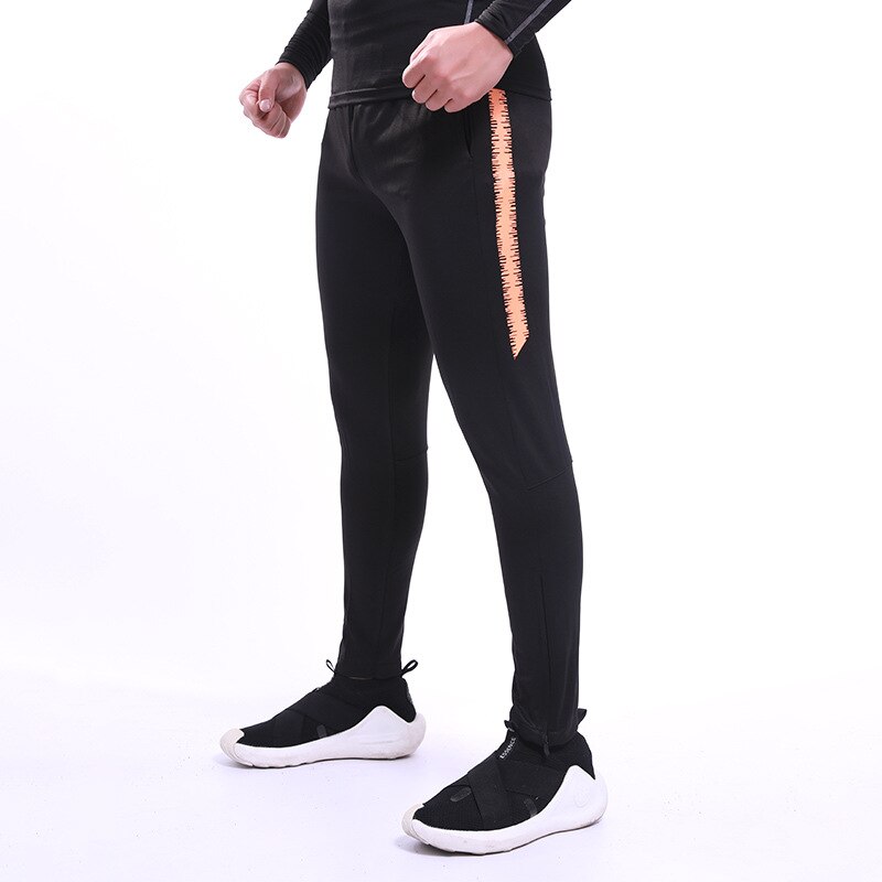 Men Football Training pants Soccer Pants Male Fitness Workout Jogging Quick Dry Trousers