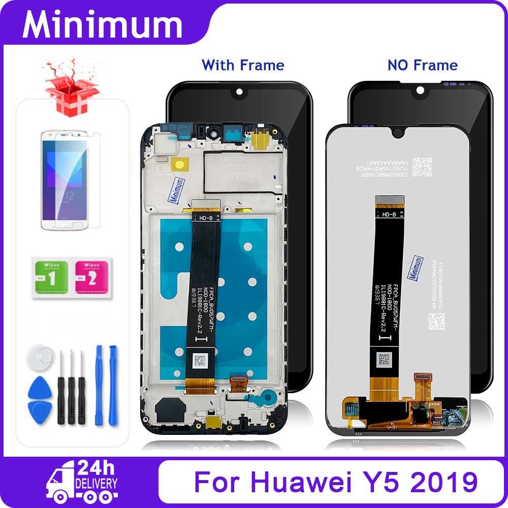 Pantalla LCD de 5,71 pulgadas para móvil, montaje de digitalizador con pantalla táctil para Huawei Y5 , AMN-LX9, AMN-LX1, AMN-LX2, AMN-LX3, Honor 8s