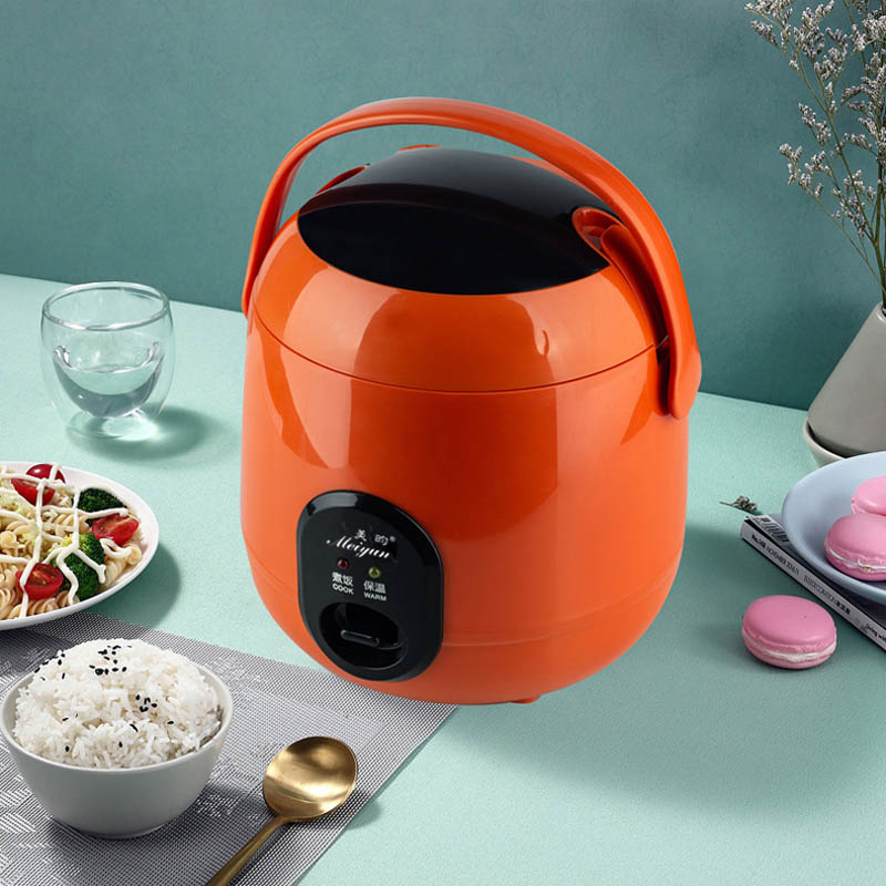 Mini cuiseur à riz et vapeur alimentaire, 220V, Pot de cuisson, chauffage Portable, boîte à Lunch, bouillie pour soupe, cuiseur alimentaire multifonctionnel, 1,2 l