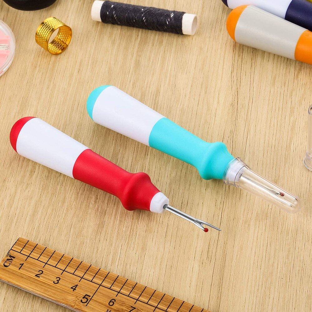 1Pc Colorful Seam Ripper Large Stitch Ripper Ergonomic Thread Remover Tool with Handy Handle for Embroidery Sewing Tools