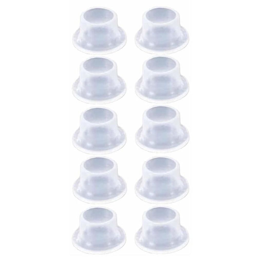 10 Stuks Kraan Afdichting Ringen Siliconen Lekvrije Afdichting Pakking Anti-Veroudering Isolatie Waterdichte Pakking Keuken Badkamer Onderdelen: TRANSPARENT