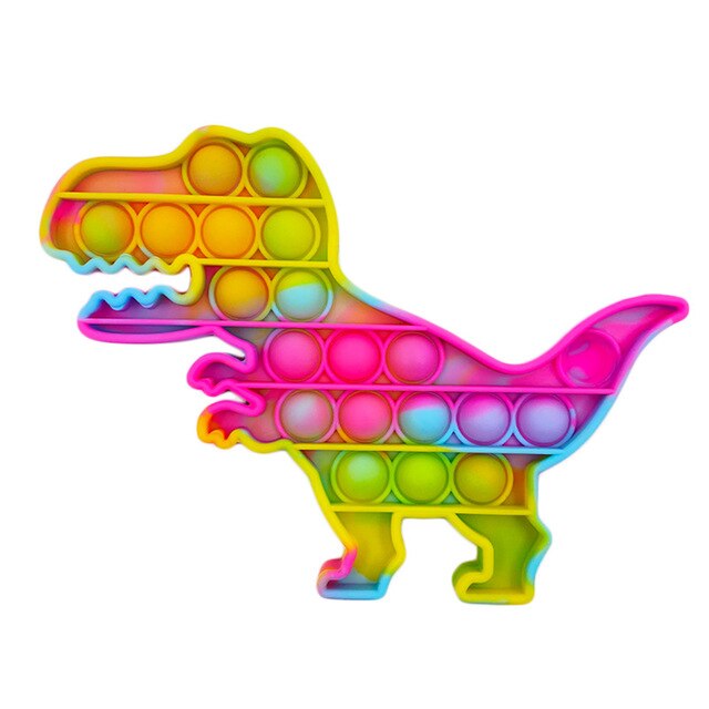 Unicorn Pop It Hot Push Bubble Fidget giocattoli giocattolo Antistress per adulti PopIt Antistress Squishy regalo Antistress Poppit Antistress: 12