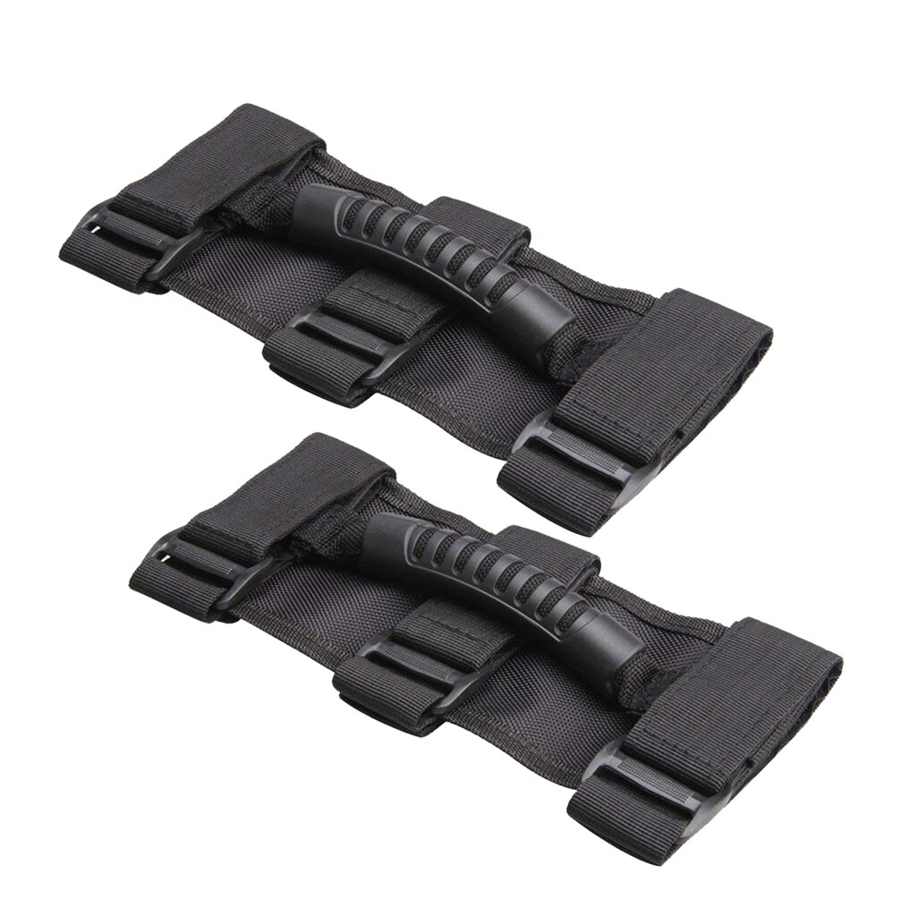 2Pcs Roll Bar Handgrepen Grib Hand Holder Voertuig Vervangende Onderdelen voor Jeep Wrangler JK TJ YJ 24*10cm