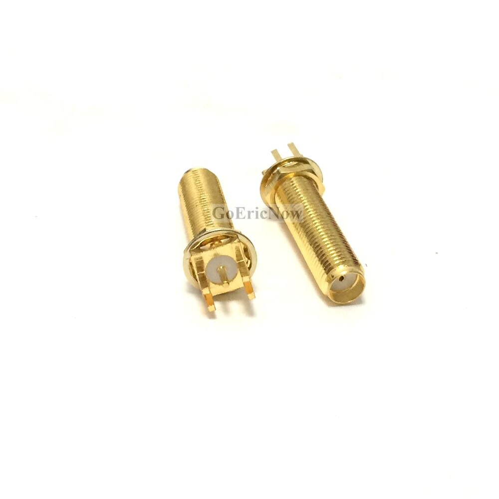 10 Stück SMA Stecker 1,7x4,2mm - 4Pin PCB Connector Für Antenne & Funk