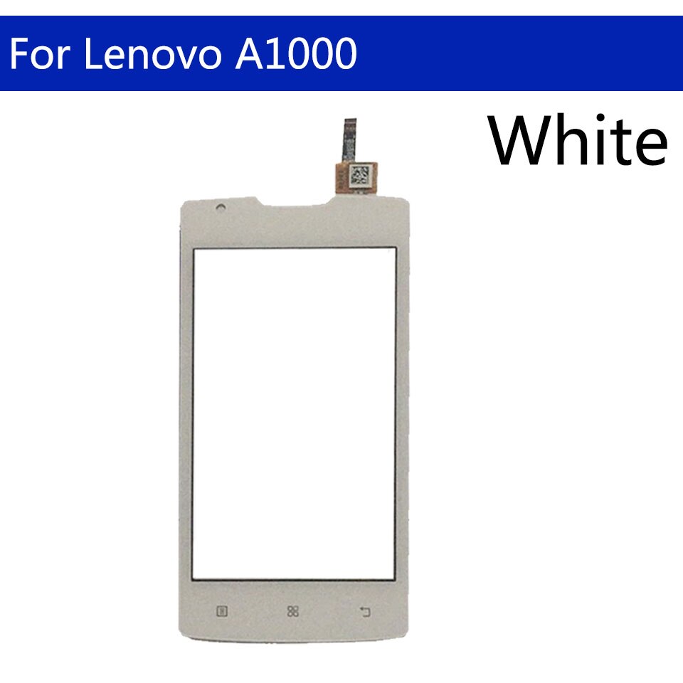 Touch Screen Digitizer For Lenovo A1000 A 1000 LCD Display Front Glass Panel Sensor Replacement 4.0"