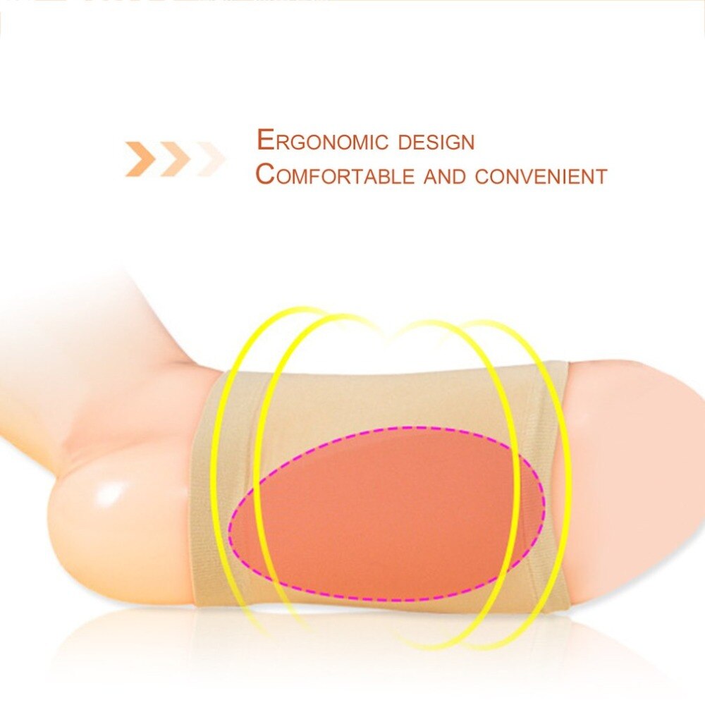 1Pair Foot Arch Support massage Elastic Orthotic Bandage Silicone Gel Flat Feet Orthotics Shock Absorber Orthotic Insole