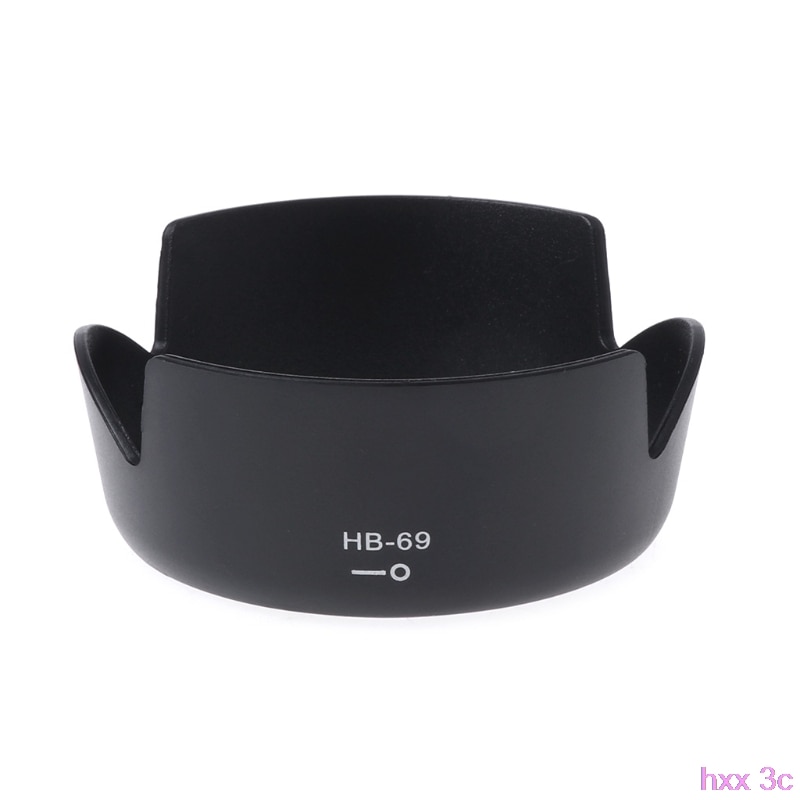 HB-69 Bayonet Mount Camera Lens Hood For Nikon D3200 D3300 D5200 D5300 DX18-55mm