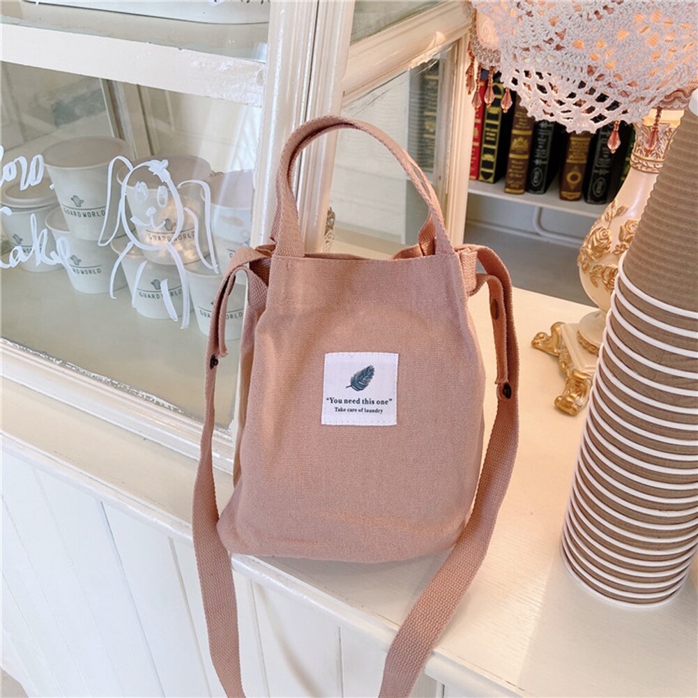 Senhora bolsa feminina saco do mensageiro da lona bolsa de ombro único crossbody feminina meninas sacos de praia do sexo feminino bolsos mujer: Pink