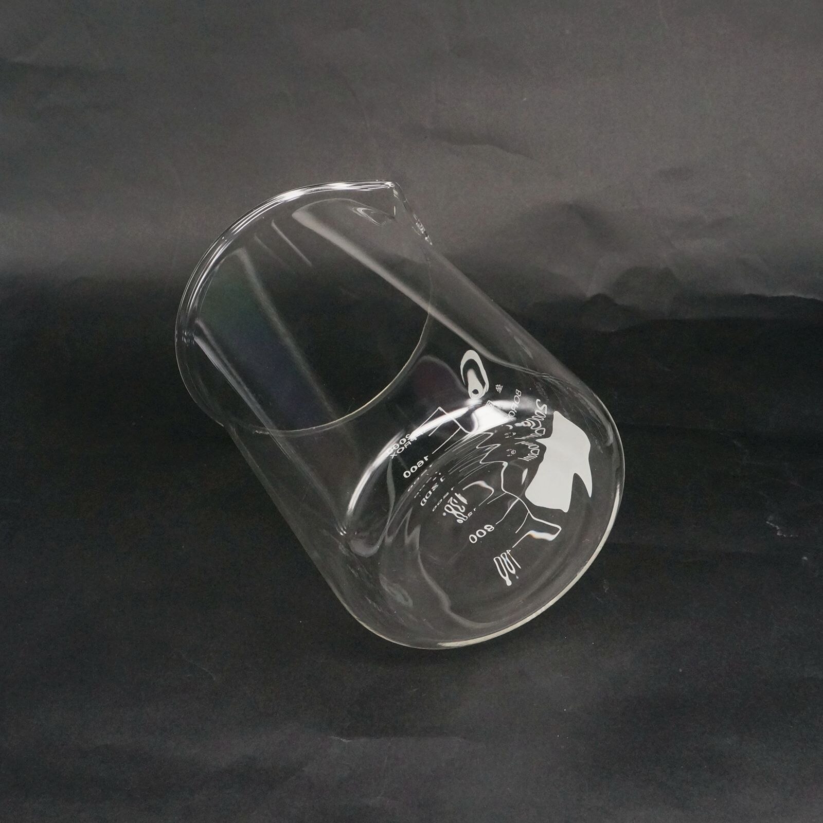 2000ml Low Form Beaker Chemistry Laboratory Borosilicate Glass Transparent Beaker Thickened with spout