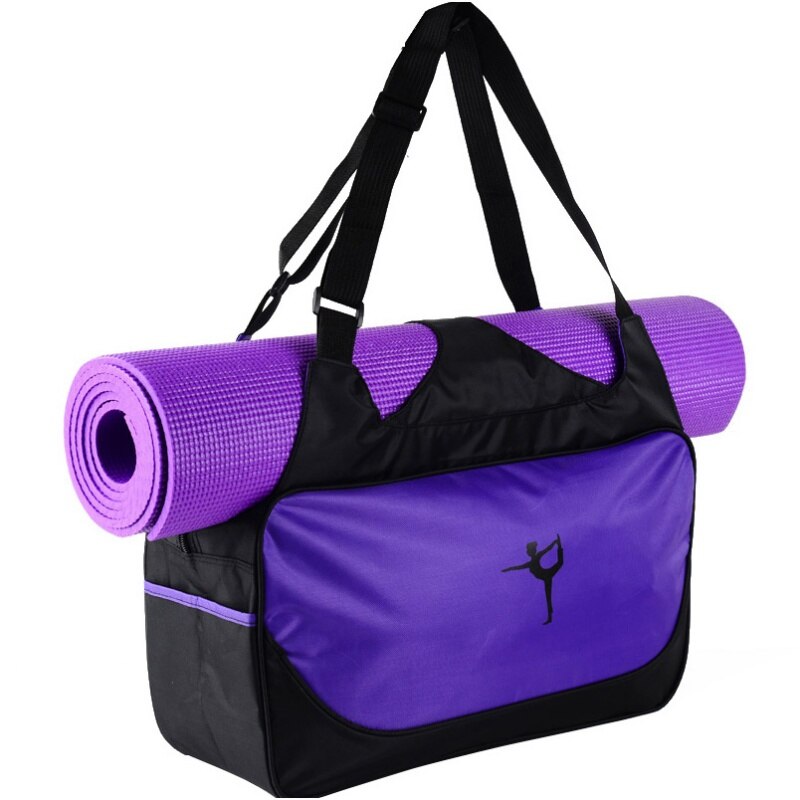 Bolsa de Yoga multifuncional, mochila de hombro impermeable, esterilla de Pilates, bolsa de transporte, esterilla de gimnasio, bolsa deportiva: Z