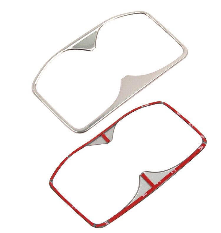 Accesorios cromados para Interior de Peugeot 3008/ GT 5008/GT, marco de cubierta embellecedora, decoración de acero inoxidable