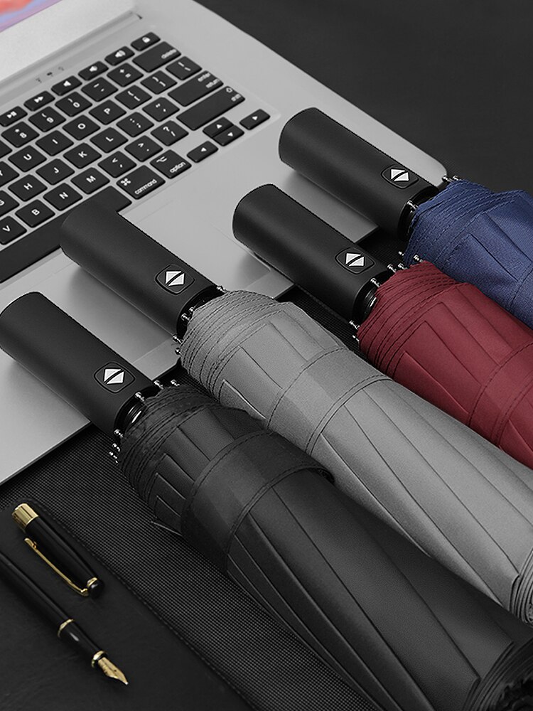 Academy Zon Bescherming Mannen Paraplu Reizen Luxe Winddicht Automatische Parasol Paraplu Regen Vrouwen Sombrilla Ambrella BW50YS