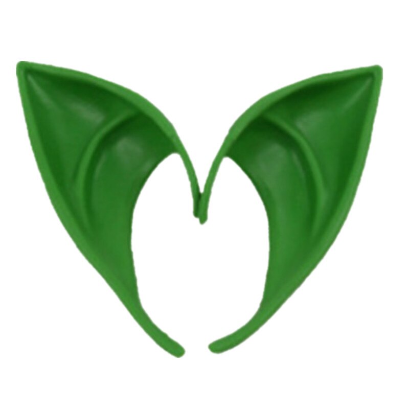 Barn & vuxna mystiska ängelälva öron älva cosplay tillbehör halloween julfest latex prop festivaler roligt: 07
