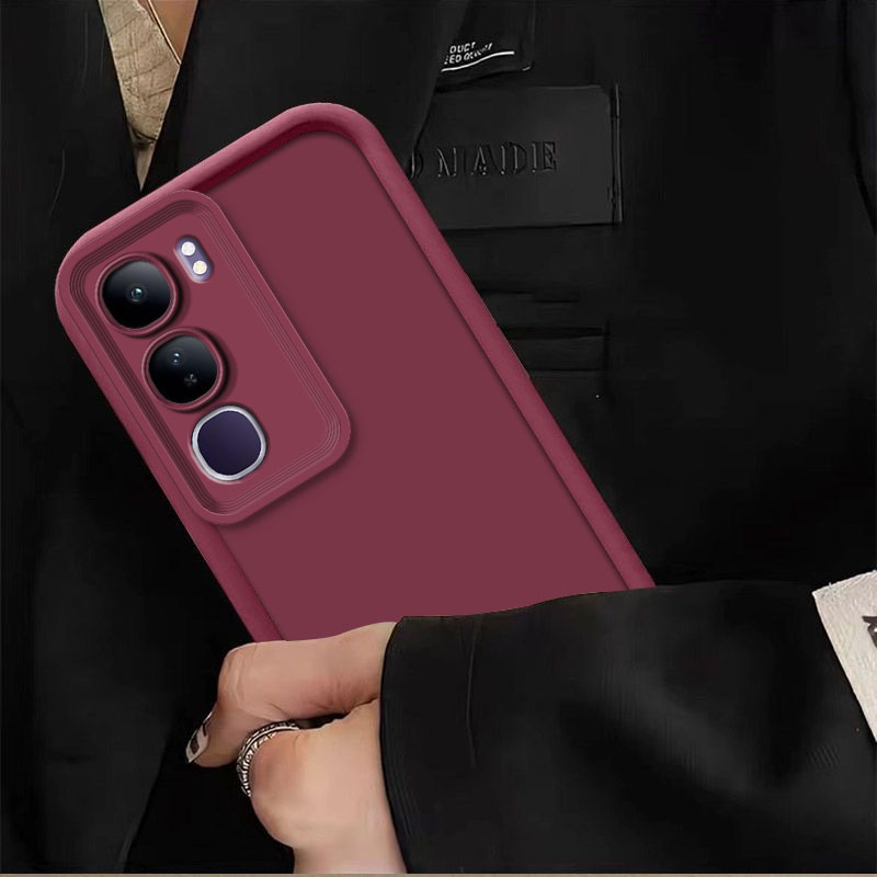 Para Vivo Y19S V2419 funda paquete completo anticaída de silicona suave funda protectora trasera para Vivo Y19S V2419 funda de teléfono de parachoques de