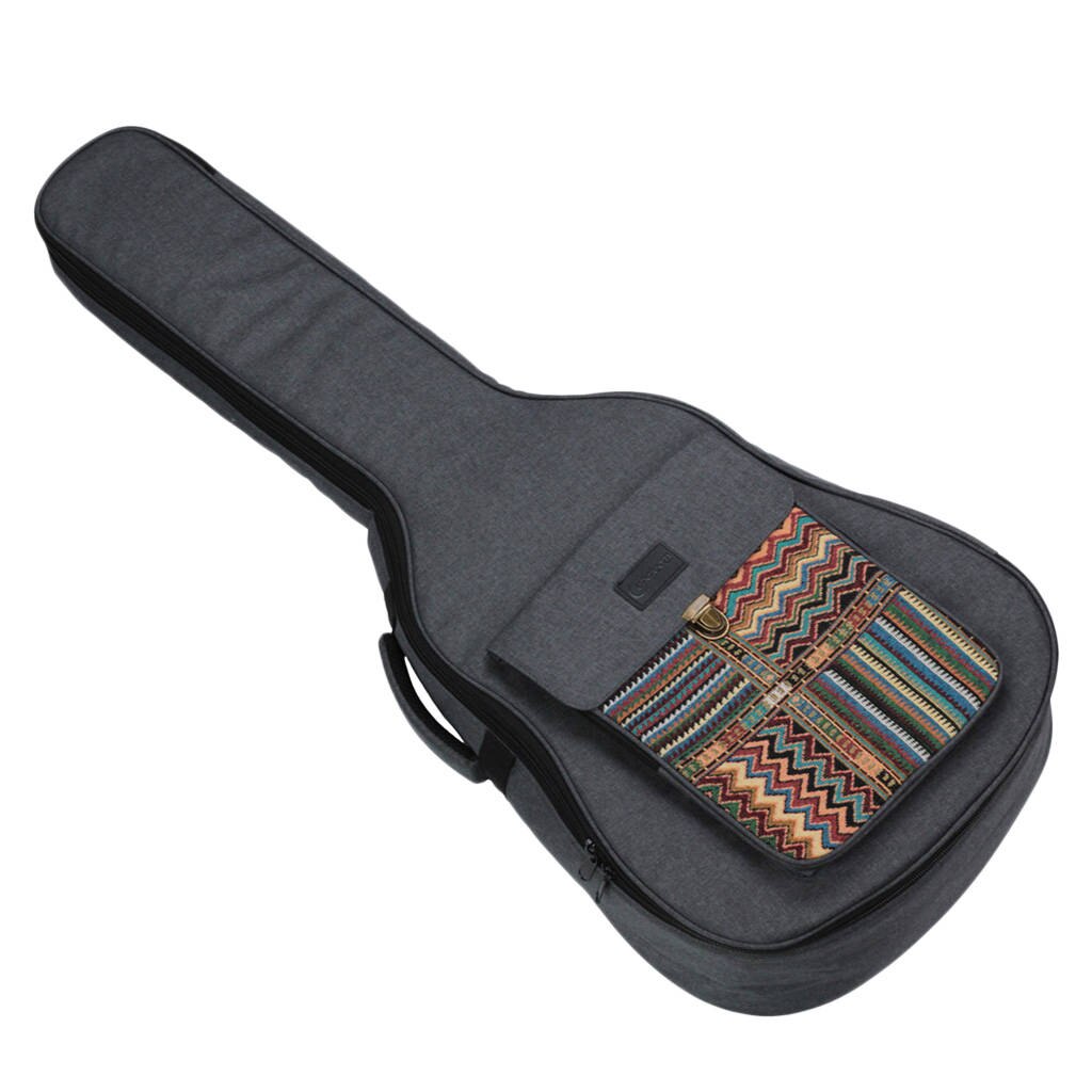 Custodia morbida imbottita custodia morbida per accessori per chitarra acustica da 40/41 pollici