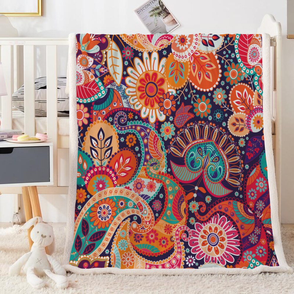 Silstar Tex czarny narzuty na łóżka retro kwiaty wzór piękny polarny Sherpa koc koce łóżko zimowe