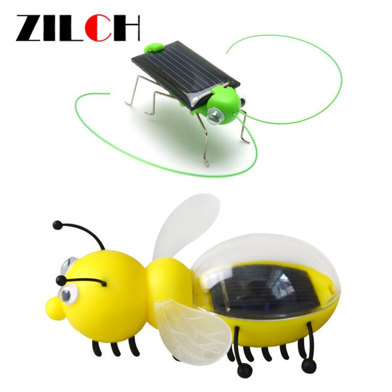 Solar grasshopper solar ragno insetto tartaruga granchio auto solare giocattolo solare formica scarafaggio scuola elementare science education toy