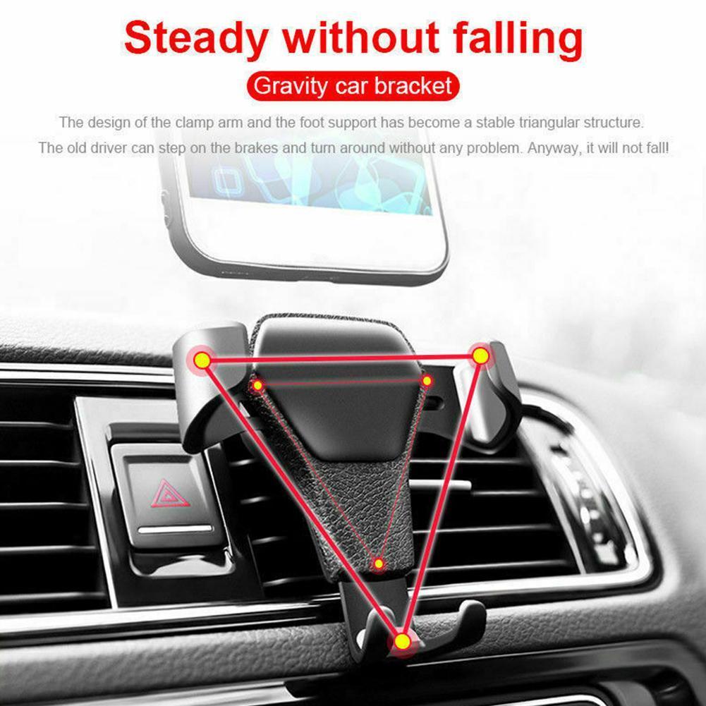 Universal Car Mobile Phone Holder Air Vent Mount Stand Z2 No Holder Bracket For iPhone Phone Car Cell Magnetic In Phone O2M4