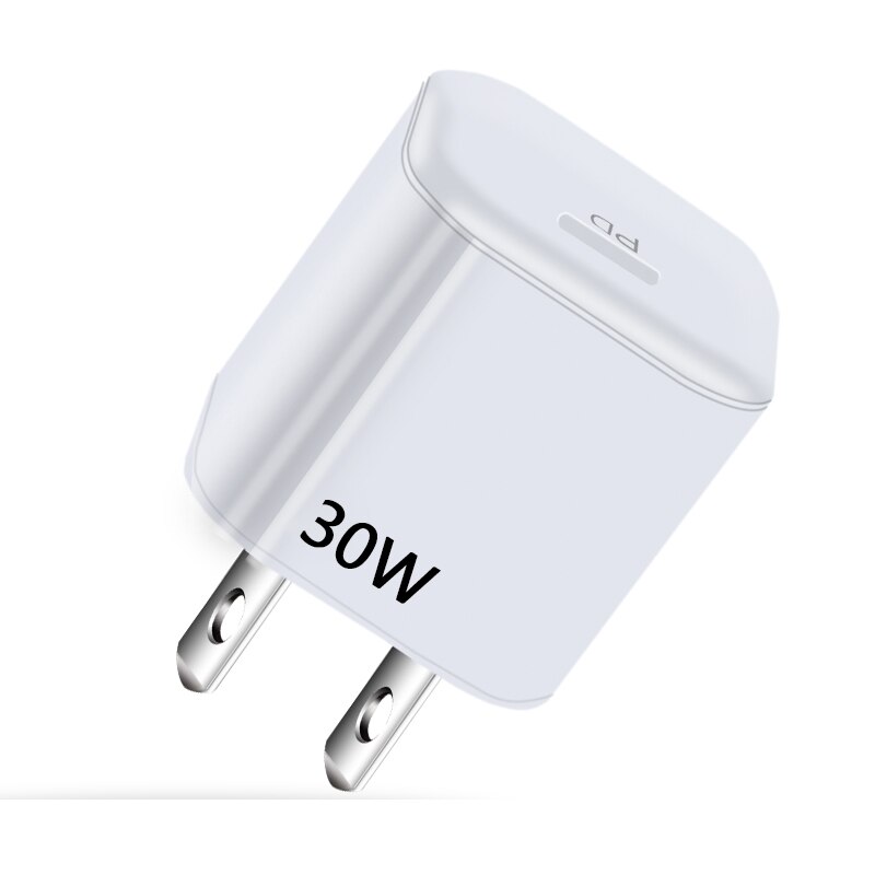 PD 30W USB Type C Charger Adapter Fast Phone Charge For iPhone 13 12 11 Pro Max for iPad Huawei Xiaomi Samsung