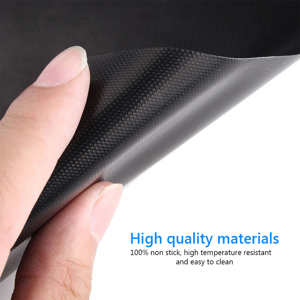 Heat Non-Stick BBQ Mat Resistant Reusable Easy Clean Grill Mat Sheet Baking Sheet Portable Outdoor Picnic Cooking Barbecue Tool