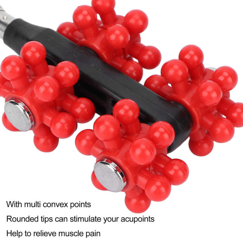 Extendable Massage Roller Telescopic Massage Roller 360° Rotation for Head