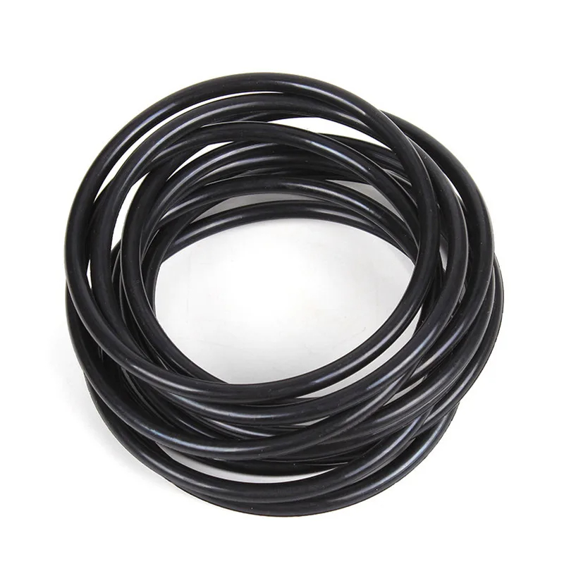 10pcs Black Silicone Bracelets Punk Rock Rubber Band Hip Hop Wristbands Elastic Hairbands Ponytail Scrunchie Bangle Accessories