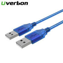 Usb 2.0 Male Naar Male Data Kabel Aux Kabel Usb 2.0 Extension Data Cord Usb Type A Male naar Usb Male Adapter Cabo