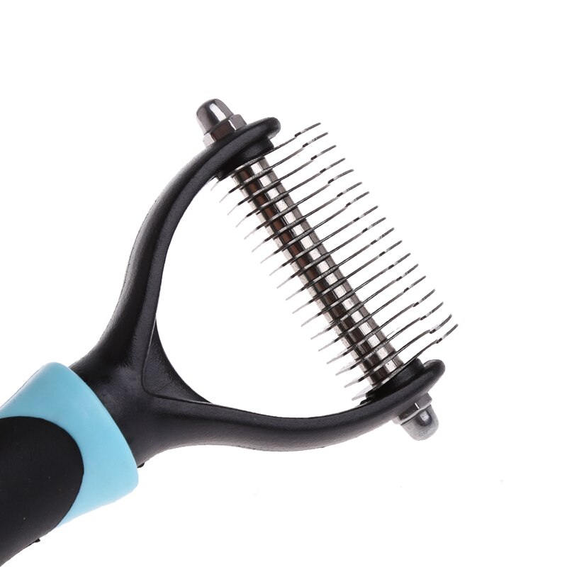Dog Pet Brush Dematting Grooming Deshedding Tool Trimmer Comb Rake 10/13/18 Blades 53CA