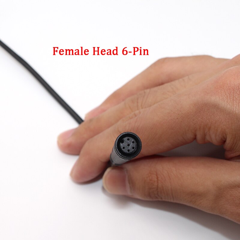 Elektrische Scooter Lcd Meter 36/48/52/60V Universele Code Meter Kleur Scherm Blauw Scherm Gaspedaal geschikt Voor Jp Controller: Female Head