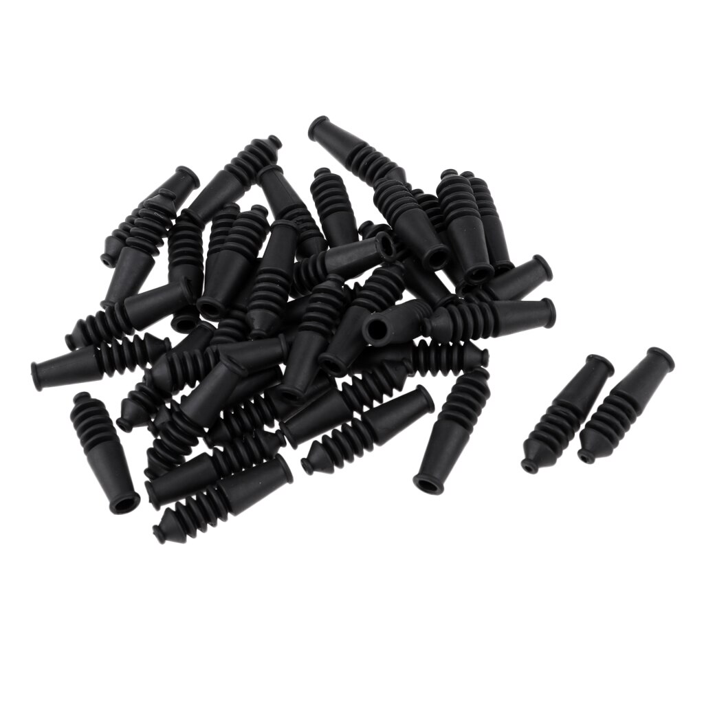 40 Pieces End Cap Sleeve Brake Cable End Caps for Road Bike And