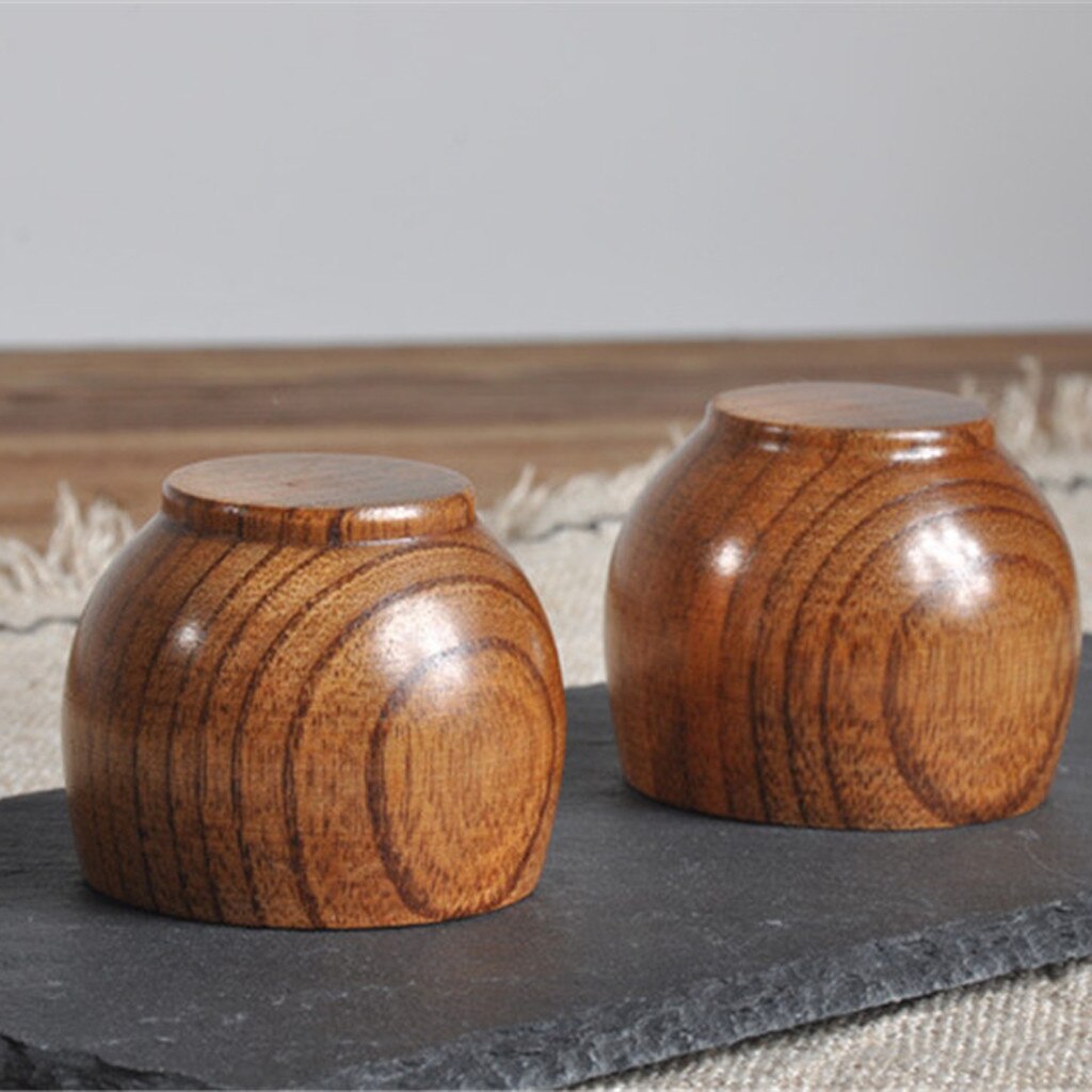 Wooden Cup Wood Coffee Tea Beer Juice Milk Water Mug Primitive Handmade Wood Beer Natural Cup