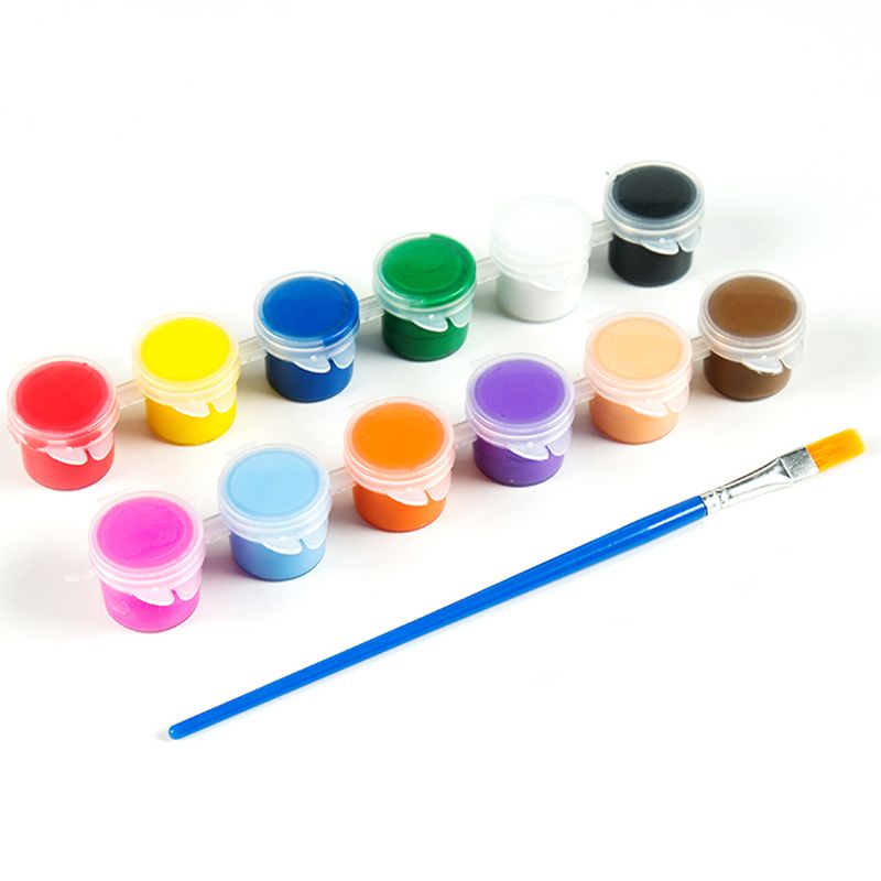 3ml/5ml 6/8 farben freundlicher zeichnung DIY acryl malen waterbrush Pigment einstellen, für kleidung textil stoff, papier, bambus, leder